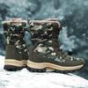 ¡Guau, Resistentes al Frío hasta Menos 40 Grados, Botas de Nieve para Viajes Rusos, Zapatos Gruesos Antideslizantes de Invierno para Hombre, Botas de Algodón