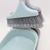 Novo Conjunto de Vassoura e Pá de Lixo Combinação Doméstica Vassoura de Cabelo Macio Pá de Lixo Antiaderente Pá de Lixo Vassoura Limpeza