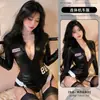 Ropa Interior de Seda Mariposa Miaosi Sexy Cremallera Siamese Juego de Rol Motocicleta Patente Libre Cuero Noche Caliente Club Paquete A753