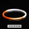 Jingdong Joyería Ágata Natural Pulsera Dingling Estilo Antiguo Prohibido Escalón Libro Rojo Mejor Amigo Mismo Estilo Anillo Pulsera Un Paso Venta al por Mayor