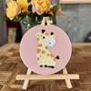 Bordado de Unicornio de Dibujos Animados Poke Frotado Ruso Show Bordado Hecho a Mano Bolsa de Materiales diy Bordado con Aguja Lana Poke Poke Le
