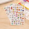 Stickers en stock creativos Stickers decorativos para diario al por mayor exquisitos DIY PVC transparente gato de dibujos animados pegatinas de expresión para diario