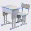 Pupitres y Sillas Infantiles Tipo C para Salón de Clases de Primaria y Secundaria, Juego de Pupitres y Sillas Estudiantiles Ajustables, Pupitres Ajustables