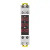 Voltímetro Amperímetro de Pantalla Digital Monofásico Trifásico Riel Snap-On Instrumento Pequeño CA CA220V380V