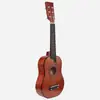 Guitarra Pequeña 25 pulgadas Fábrica Transfronteriza Guitarra Principiante de Seis Cuerdas Hecha de Tilo Fabricante Producción Venta al por Mayor en Stock