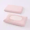 Fronha mágica preguiçosa universal com efeito de resfriamento natural, pacote individual, cor sólida, design elástico simples, capa interna de travesseiro de espuma de memória única