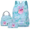 Mochila Transfronteriza Modelo Nuevo N, Mochila Escolar Estilo Universitario para Estudiante de Primaria, Mochila de Viaje Set de Tres Piezas