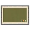 Alfombra de sala de estar de nuevo estilo, lujo ligero y de alta gama, color verde, con diseño retro y lindo, fácil de limpiar y resistente a las manchas, adecuada para dormitorios