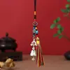 Fabricante directo de campanas estilo Tíbet, colgantes de estilo étnico vintage, accesorios para coche y bolso, adornos culturales y creativos de zonas escénicas, en stock 3c