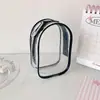 Bolsa Portabebés Sencilla Estilo Coreano de PVC, Esencial de Viaje, Bolsa de Almacenamiento para Muñecas, Bolsa de Exhibición Colgante para Mochila, Bolsa de Algodón para Muñecas
