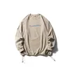 Camiseta deportiva Rumeng de manga larga transpirable de secado rápido, estilo outdoor de montaña, moderna, para hombre y mujer, corte holgado con estampado de letras, top versátil
