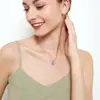 Colar de Prata Esterlina S999 Amor de Anjo Feminino Luxo Acessível Pingente de Nicho Corrente para Clavícula para Esposa e Namorada Presente de Dia dos Namorados