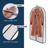 Cubierta de polvo para ropa engrosada de gran capacidad tridimensional a prueba de polvo impermeable bolsa de polvo para ropa cubierta de ropa tridimensional a prueba de polvo fabricantes