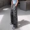 Monos finos de verano de secado rápido para mujer, pantalones holgados, adelgazantes, casuales, hasta los tobillos, de estilo americano, de moda, combinables con todo, 2024