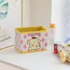Caja de Almacenamiento de Cosméticos de Escritorio Estilo Japonés Linda Chica de Dibujos Animados Corazón de Niña Caja de Almacenamiento de Artículos Varios para el Hogar y la Oficina Kulomi