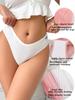 Calzones triangulares sencillos de algodón para niñas, cómodos, suaves, transpirables y ajustados, ropa interior bikini invisible sexy y divertida para niñas, ropa interior de cintura baja para mujer, conjunto de una pieza
