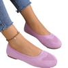 Comércio exterior grande tamanho mosca tecidos sapatos femininos primavera e outono 2023 nova cabeça redonda salto baixo preguiçoso casual mãe sapatos atacado