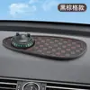 2025 Placa de Matrícula Luminosa para Estacionamiento Soporte Multifunción para Teléfono Móvil y Navegación Adornos Jinshan Transfronterizos Coche Telescópico Automático