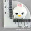 Pegamento en Crema Accesorios de Animales Materiales de Resina para Bricolaje Funda de Teléfono Barrio Sésamo Kirby Dibujo Animado Caja de Almacenamiento de Resina Pegatinas