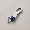 Llavero de cuerda trenzada de fábrica, accesorios de ferretería, hebilla de herradura, colgante para llave de coche, accesorios de moda para coche