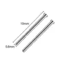 Brincos de Liga de Titânio F136 de Grau Cirúrgico para Mulheres, Piercings de Orelha, Pregos de Osso da Orelha, Piercings de Orelha Masculinos, Agulhas Anti-Bloqueio, Não Precisa Remover os Brincos para Dormir