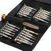 Estuche de Cuero Multifuncional 25 en 1 Juego de Destornilladores para Reparación de Teléfono Móvil, Computadora y Reloj, Kit de Herramientas Portátil Fuente