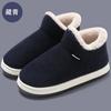 Pantuflas de Casa Cálidas de Invierno para Mujer Antideslizantes con Talón, Zapatos de Algodón Plush de Suela Gruesa para Hombre para Invierno al Por Mayor