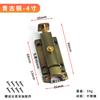 Cerradura de puerta de madera con perno de resorte de acero inoxidable engrosado, cerradura automática para puertas de baño y ventanas, cerradura de perno china, cerradura de puerta antirrobo