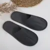 Pantuflas desechables universales al por mayor, de algodón y lino transpirables, antideslizantes, para Hotel, Hotel Bed & Breakfast, habitación, pantuflas desechables