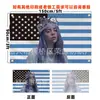 Bandera de Billie Eilish América Banner Rosa Tapiz Bandera de Billie Eilish
