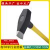 Hacha para leña Shandong Pangu Hacha para leña de exterior para el hogar Hacha de demolición Mango largo recubierto de plástico Hacha para leña sin hacha