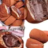 Mochi de Arroz Pegajoso Daifuku Mochi Postre Crujiente de Chocolate Explosivo Estilo Japonés