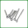 Tornillo Giratorio de Acero Inoxidable 304 para Mayorista, Cabeza Redonda con Agujero, Ojal de Tornillo de Ajuste, Tornillo Ojo de Pez M6-M14