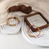 Pulsera de Cristal Natural Multigemas, Pulsera de Moda de Lujo Ligero, Regalo para Amigos y Novias, Tendencia en Douyin y Xiaohongshu