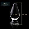 Vidrio de Cristal Masturbación Femenina Tapón Anal para Punto G Serie Calabaza Bebé Productos Sexuales Sexys para Adultos