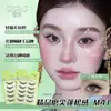 Pestañas Postizas Ggrg Geren M41 Pestañas Superiores Voluminosas Tira Completa de Pestañas Postizas para Alargar los Ojos Pestañas de Maquillador
