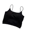 Verão Novo Estilo Spice Girls Sexy Costas Abertas Lindo Detalhe nas Costas Para Usar por Baixo ou por Cima Moda Jovem Versátil Top Curto para Afinar a Cintura