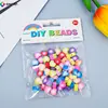 Embalagem com Fecho Argila Macia Fruta Pulseira DIY Contas Soltas Fio para Montar Pulseira Acessórios de Joias Contas Fruta de Argila Macia