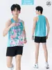 Conjunto de Roupas para Atletismo para Homens e Mulheres, Uniforme de Treinamento Esportivo para Estudantes, Colete para Exame Físico, Uniforme de Competição, Roupa Esportiva, Uniforme de Equipe de Corrida de Maratona