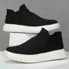 24 Zapatos Deportivos Casuales de Punto Cruzado de Gran Tamaño Nuevos Transfronterizos para Parejas, Hombres y Mujeres, Zapatillas Transpirables de Moda sin Cordones