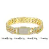 Hip-Hop Europeu e Americano 10mm Duas Fileiras Luxo Cravejado Moissanita Prata Esterlina S925 Personalizado Corrente Cubana Bolha Pulseira de Marca Tendência Atacado
