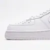 Zapatillas Clásicas de Gama Alta Putian Af1 Air Force One Blanco Puro de Caña Baja con Parte Superior de Color Trigo, Zapatillas Deportivas Casuales
