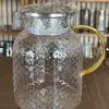 Jarra de Agua para el Hogar de Gran Capacidad Resistente a Altas Temperaturas, Tetera, Taza de Agua Fría, Juego de Jarras de Agua Fría de Vidrio de Borosilicato Alto