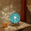 Lámpara de Bola de Ratán B&B Luz Nocturna LED Lámpara Cielo Estrellado Luna Lámpara de Escritorio USB Lámpara de Noche para Dormitorio Proyección Cielo Estrellado Regulable