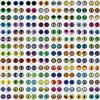 Accesorios para Joyería DIY Ojos de Vidrio Redondos Muñeca Globos Oculares Artificiales Gema del Tiempo Parches de Vidrio Ojos de Animal