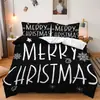 Temu Conjunto de Roupa de Cama de Três Peças de Natal Boneco de Neve de Natal Rena Decoração de Casa Conjunto de Roupa de Cama de Três Peças Pode Ser Enviado Jit