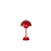 Lámpara de capullo de flor lámpara de mesita de noche para dormitorio lámpara Changming feliz lámpara de acompañamiento de boda lámpara de mesa para habitación de boda nueva un par de lámpara de hongo de ambiente festivo