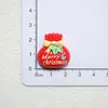 Santa Claus de Dibujos Animados Reno Campana Accesorios de Resina Funda para Teléfono Móvil Pasador Joyería Parche Imán para Refrigerador Material