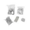 Espejo pequeño de hojalata de 58MM, espejo redondo de metal, máquina de insignias de espejo, material en blanco para insignia de espejo de maquillaje