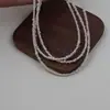 Collar de Perlas de Agua Dulce Naturales Irregulares Ultra Fino Barroco Vintage Cadena Corta para Clavícula Semi-Terminado para Mujer 38 cm